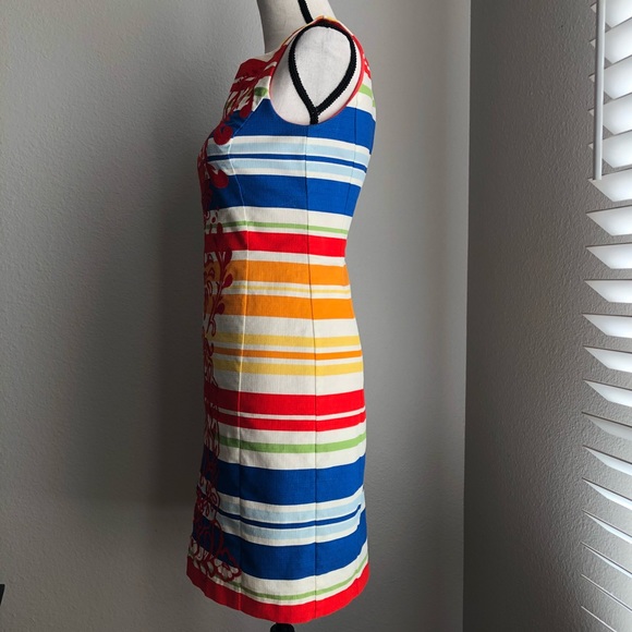 ANTHROPOLOGIE Tabitha Striped Banded Totem Dress - Picture 5 of 8